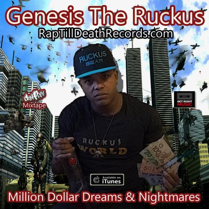 Cover for Million Dollar Dreams And Nightmares mixtape