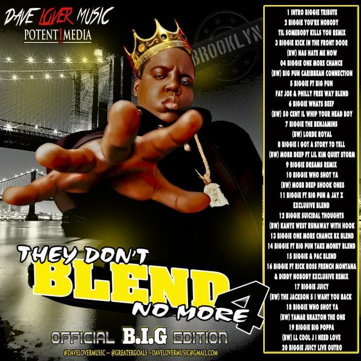 09 THE NOTORIOUS BIG DREAMS REMIX  DAVELOVERMUSIC