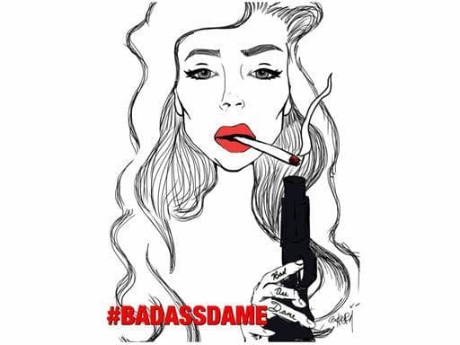 Cover for #BADASSDAME